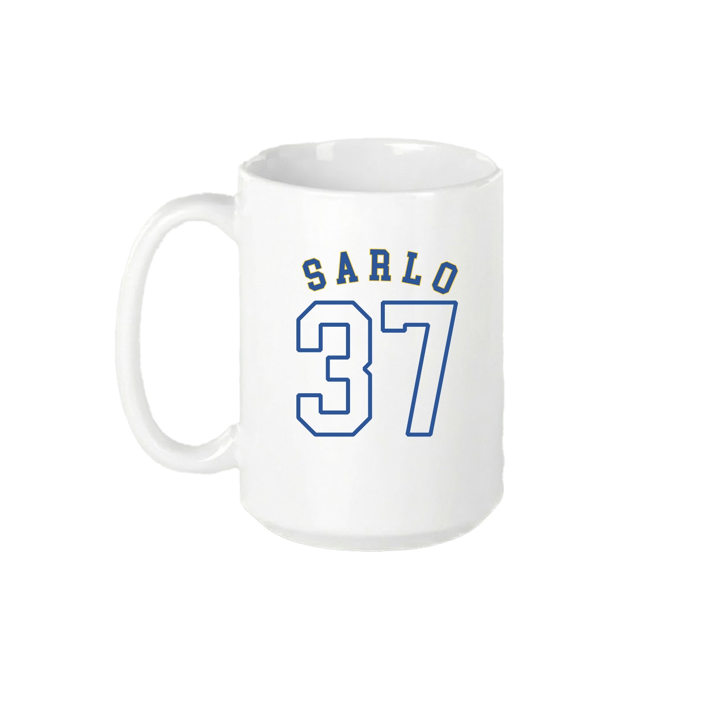 15oz Coffee Mug — Shirsey Arch in White