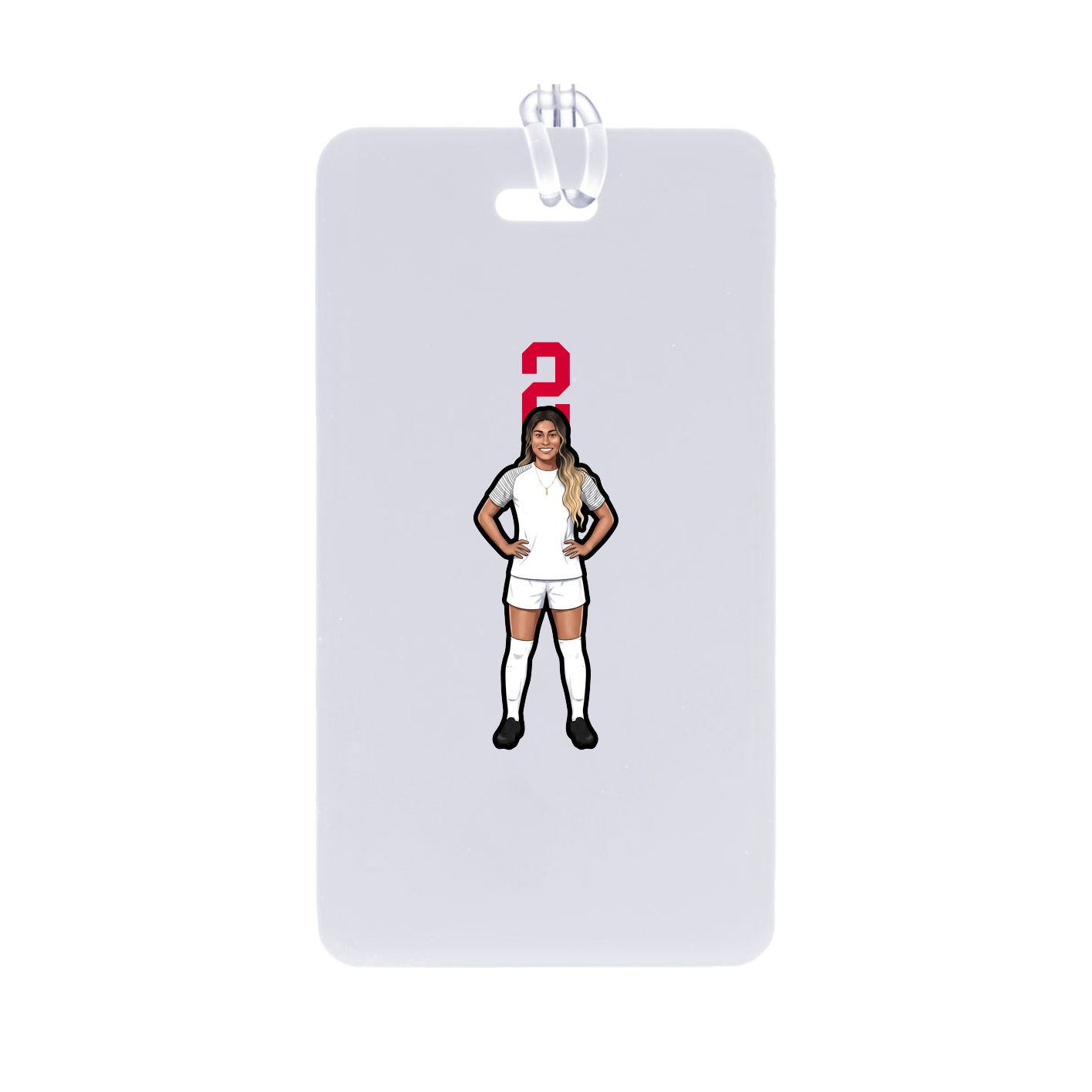 Bag Tag — Number Top in Classic