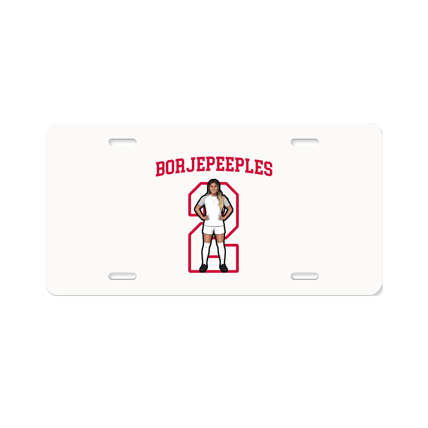 License Plate — Shirsey in Classic