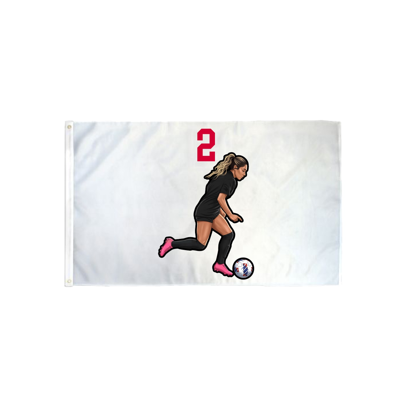 3x5 Flag — Number Top in Classic