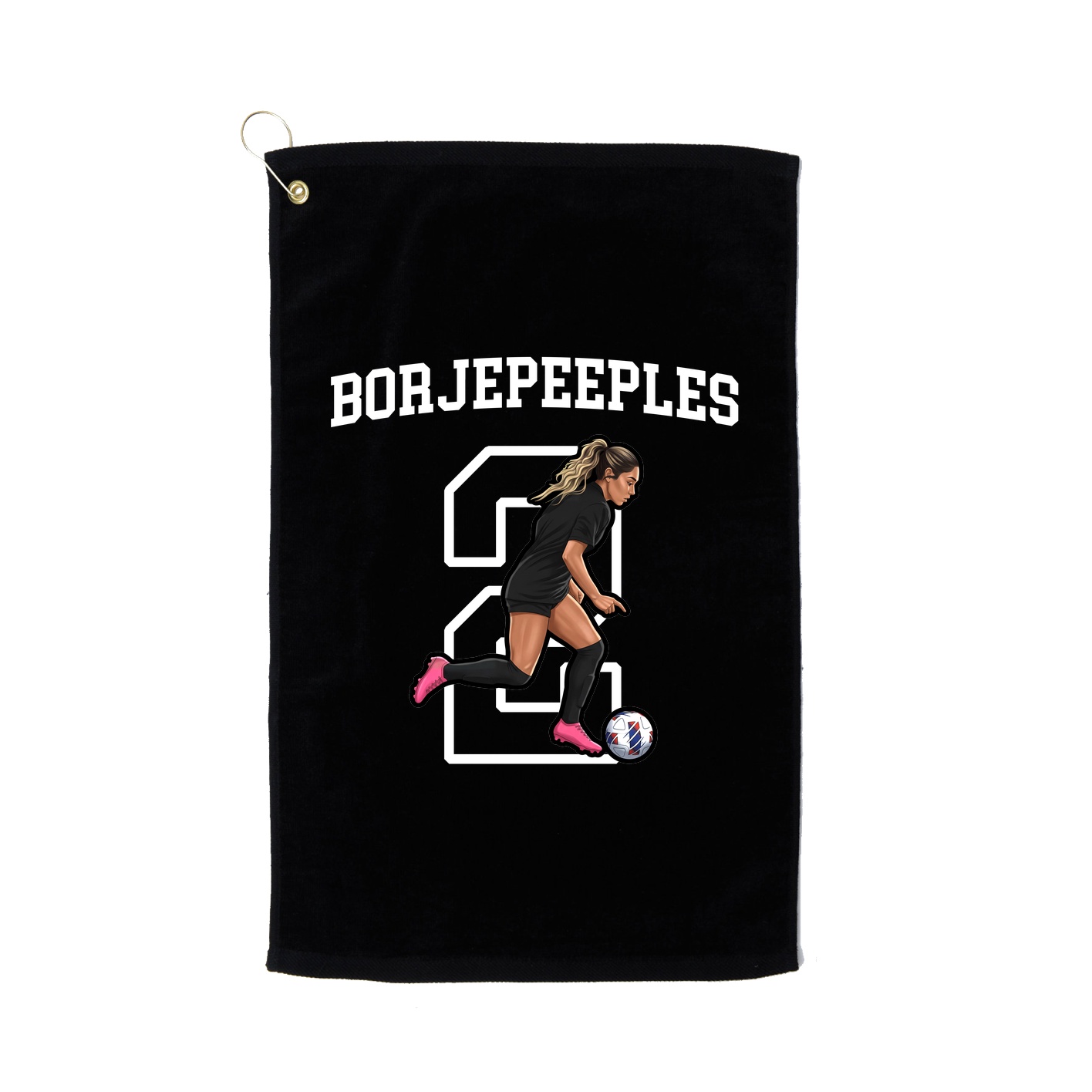 Golf Towel — Shirsey in Black