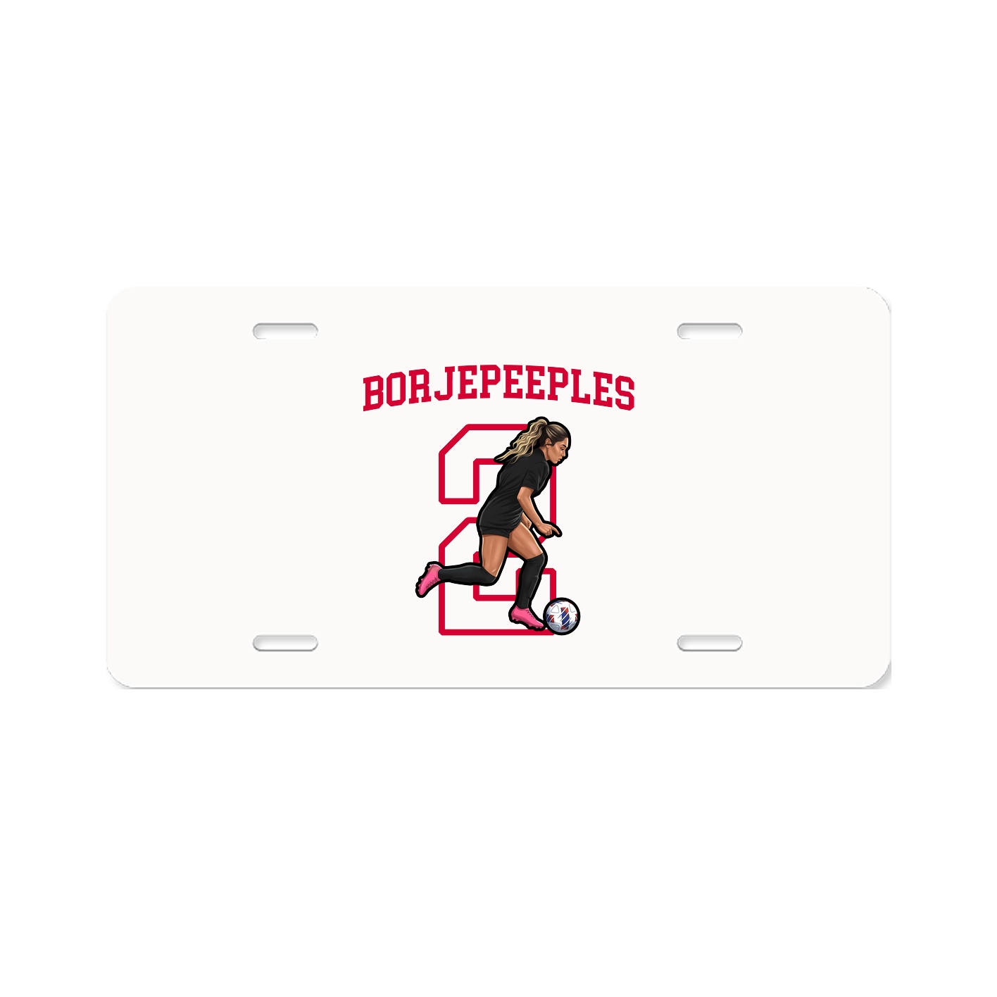 License Plate — Shirsey in Classic