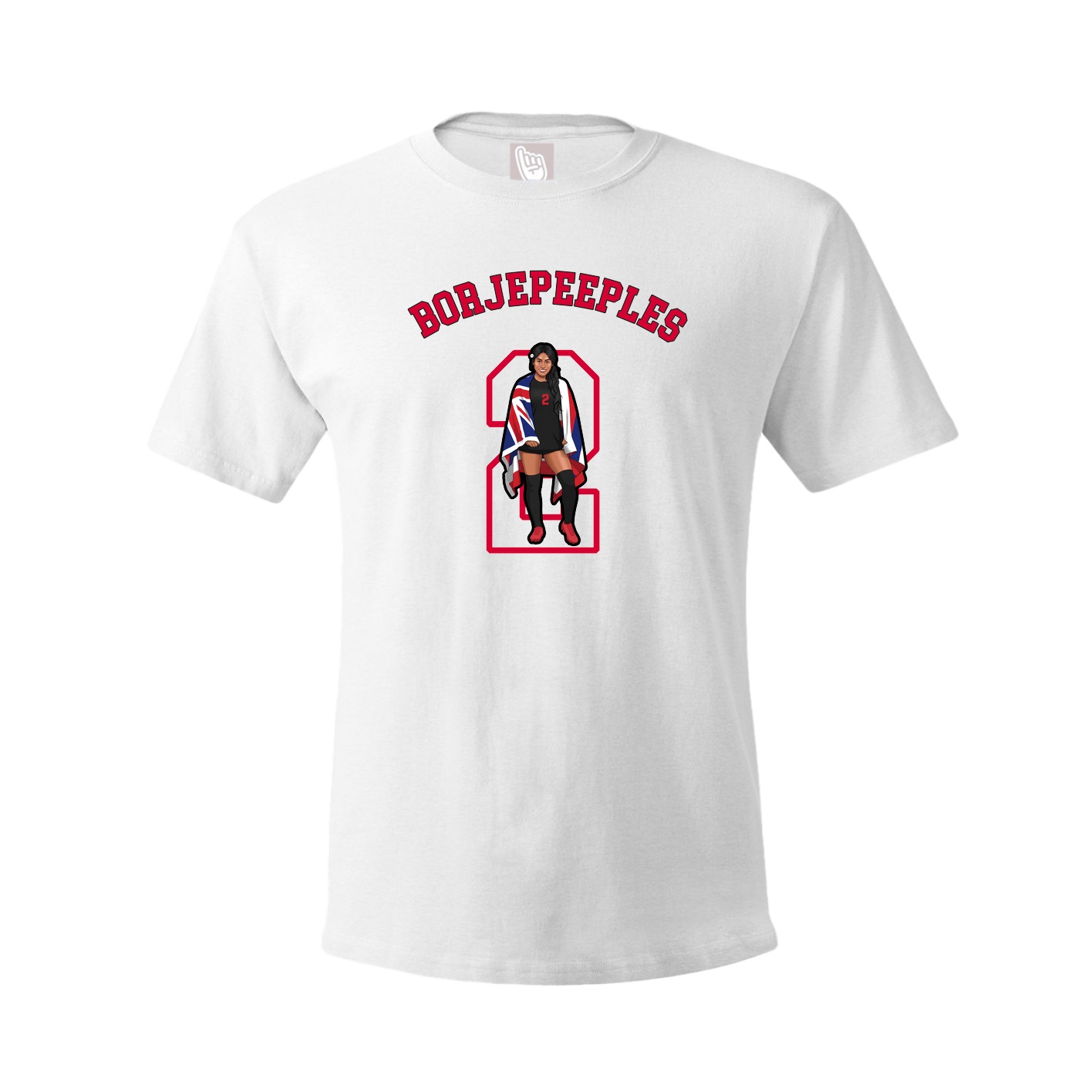 Youth Tee — Shirsey Arch in White