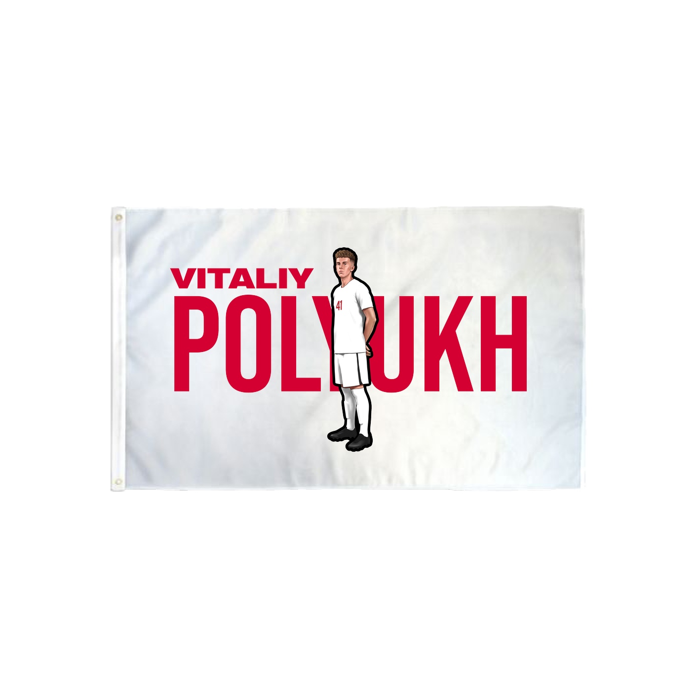3x5 Flag — Player Name in Classic