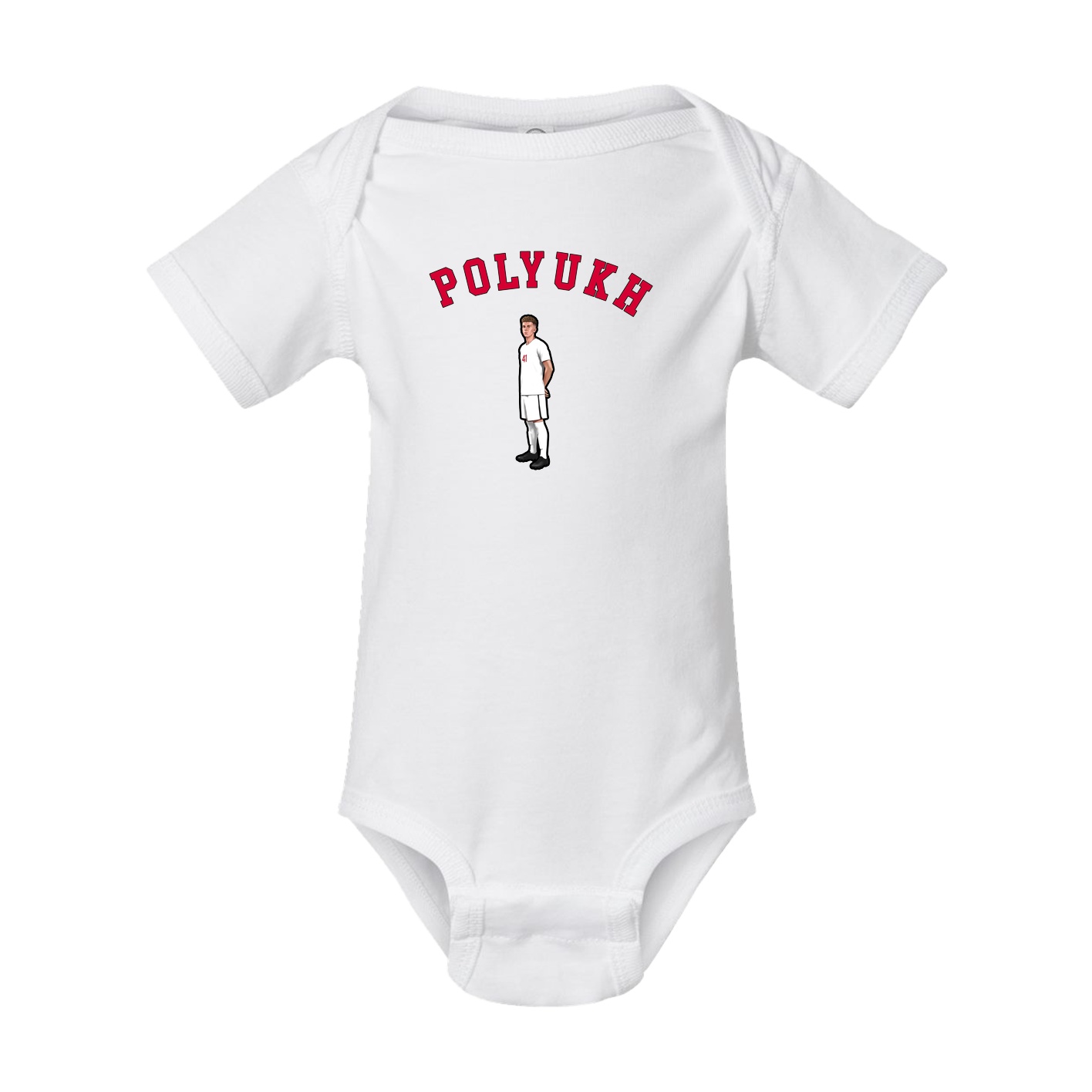 Baby Onesie — Shirsey Arch in White