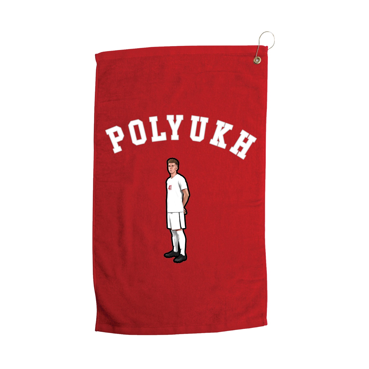 Golf Towel — Shirsey Arch in Red