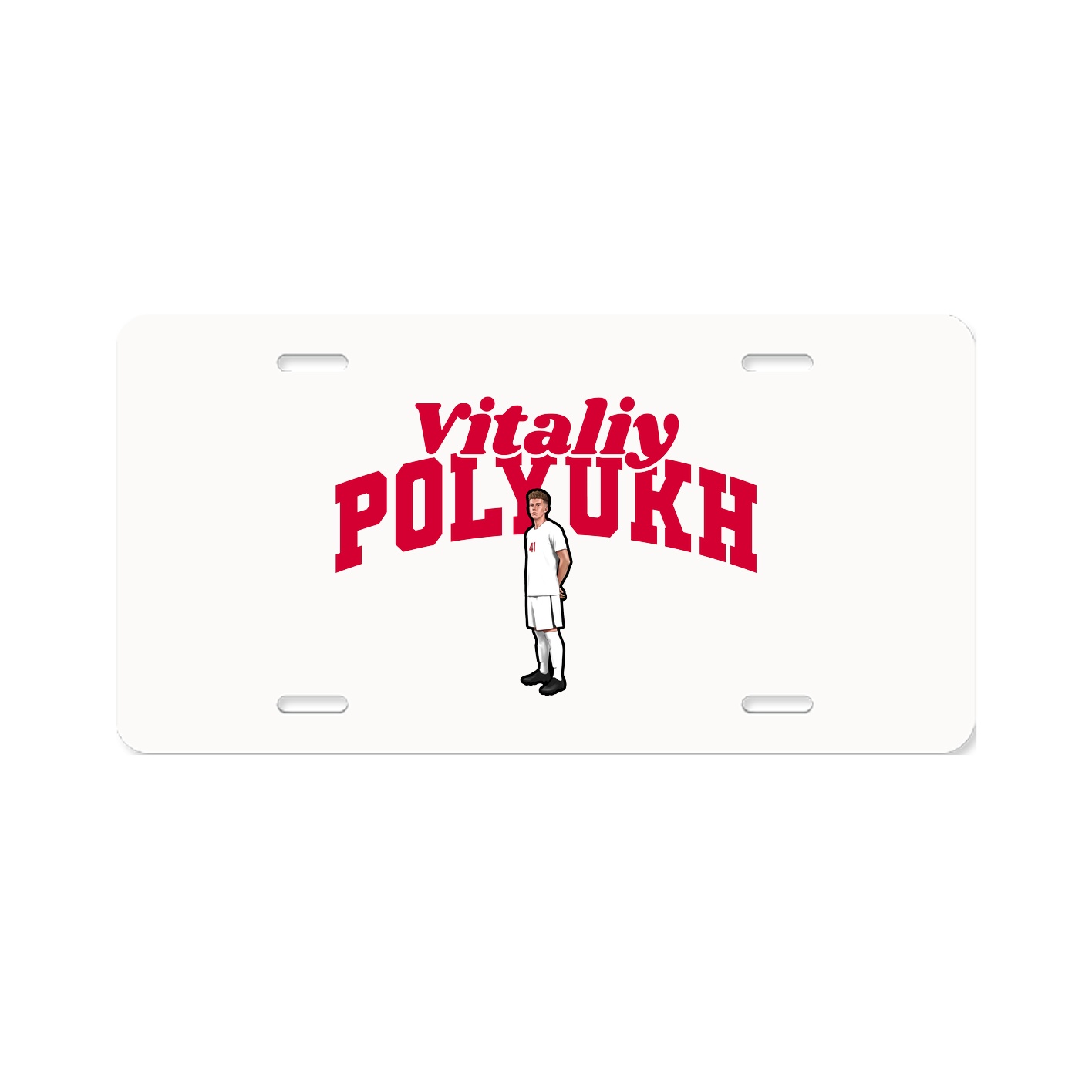 License Plate — Signature Arch in Classic