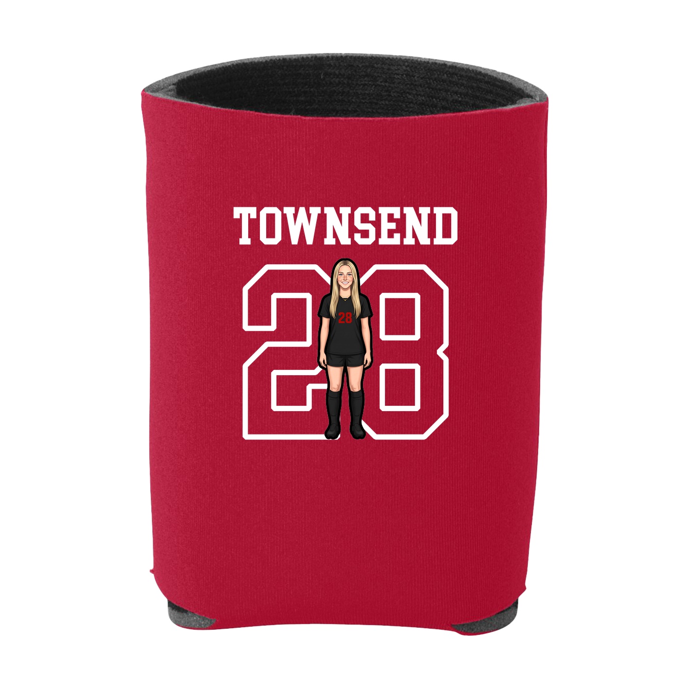 Can Holder — Shirsey in Red