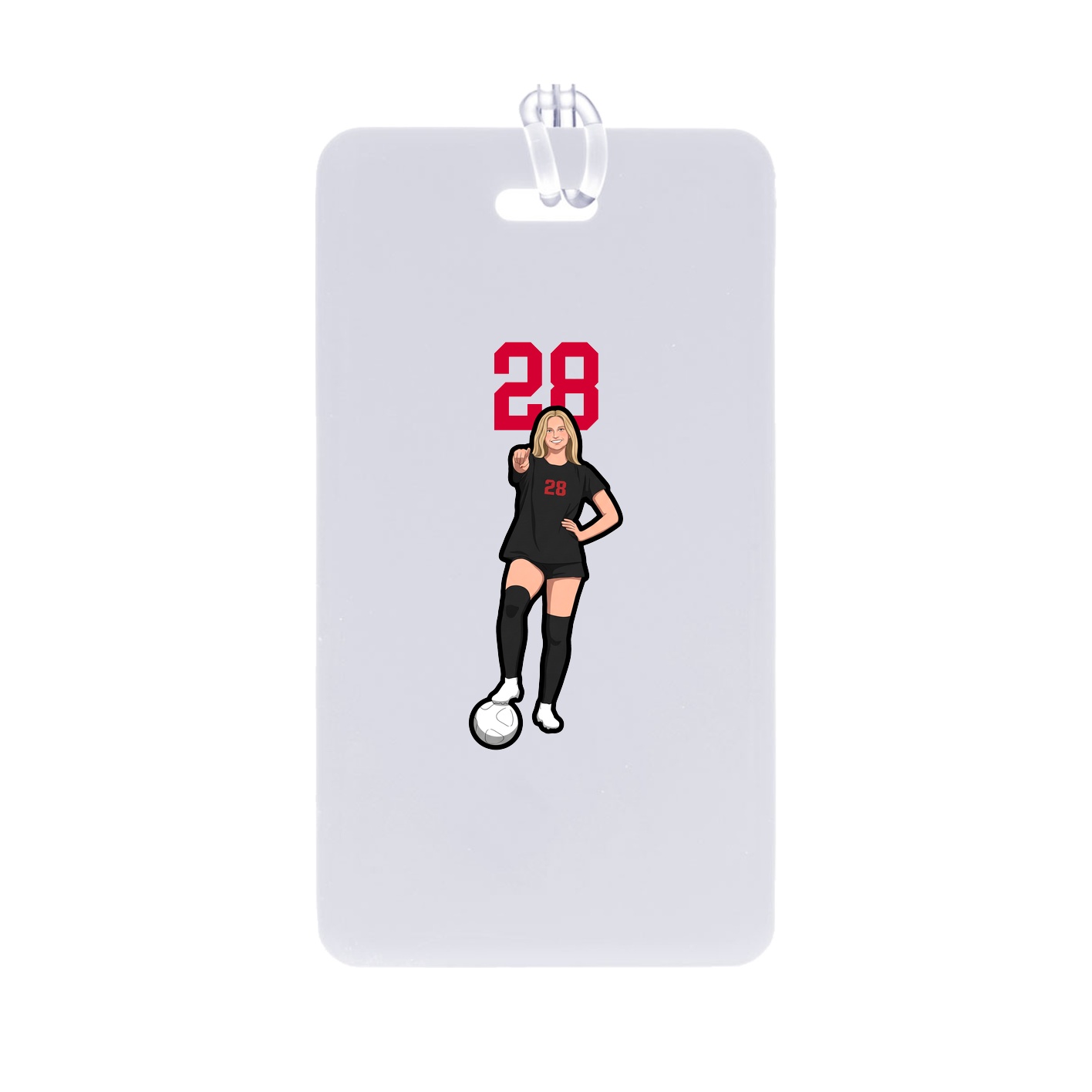 Bag Tag — Number Top in Classic