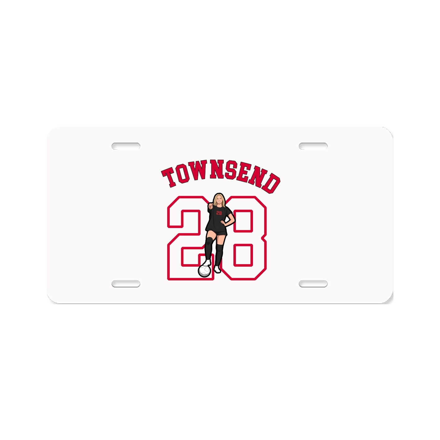 License Plate — Shirsey Arch in Classic