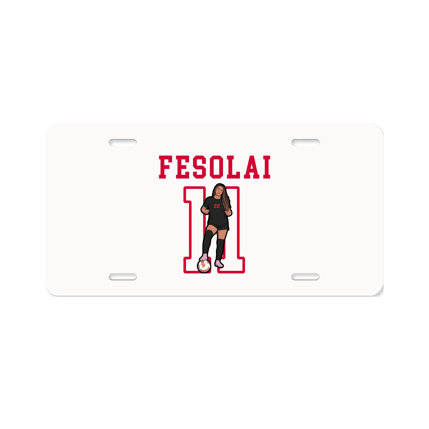 License Plate — Shirsey in Classic