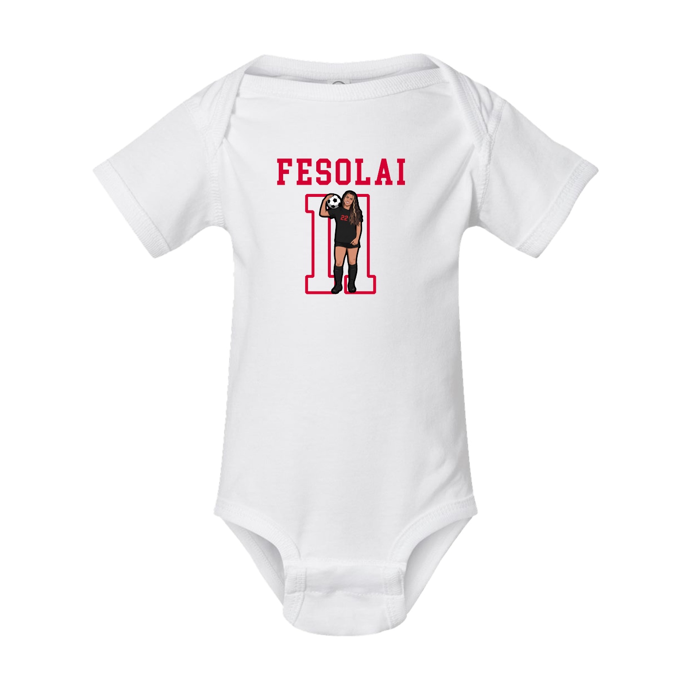 Baby Onesie — Shirsey in White
