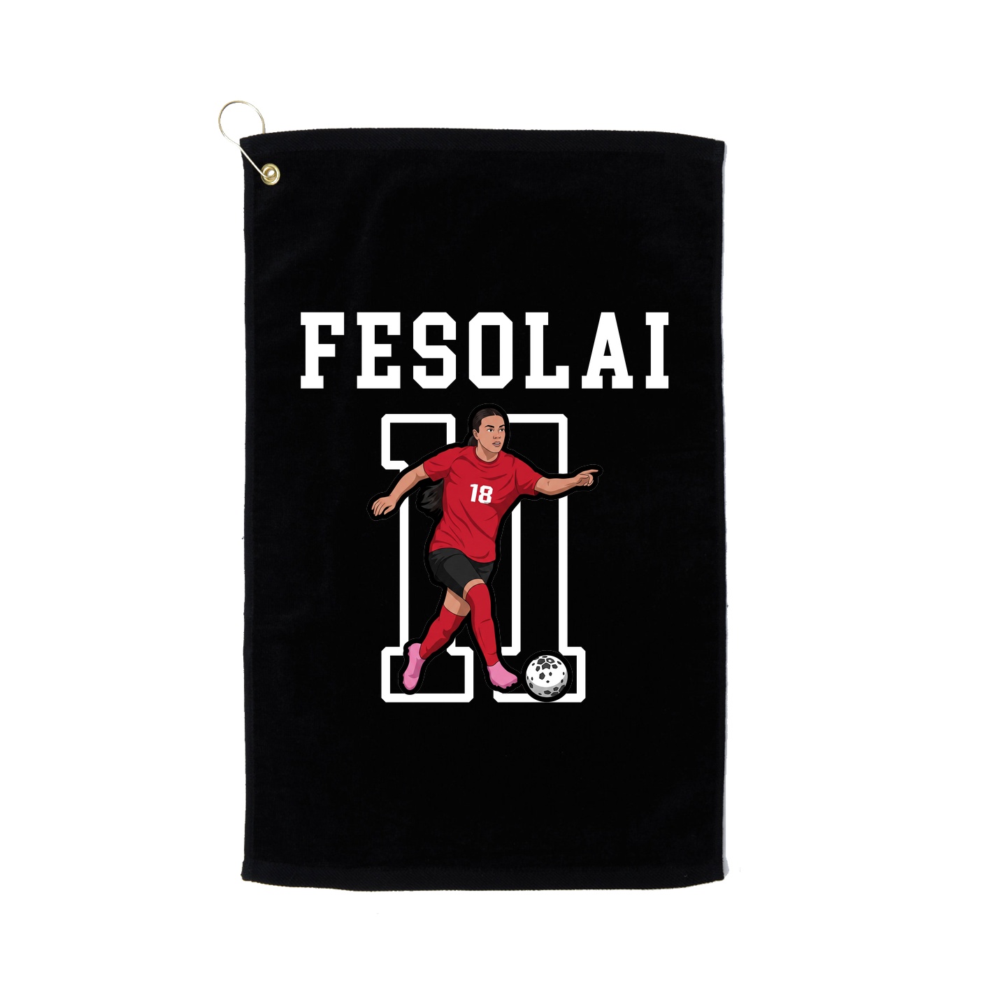 Golf Towel — Shirsey in Black