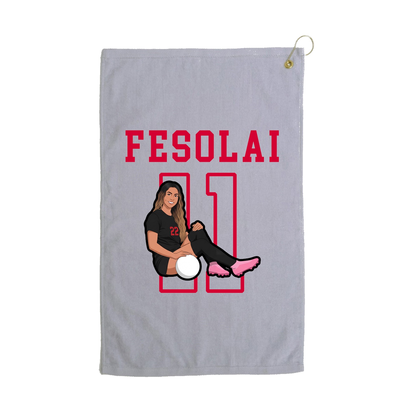 Golf Towel — Shirsey in Grey