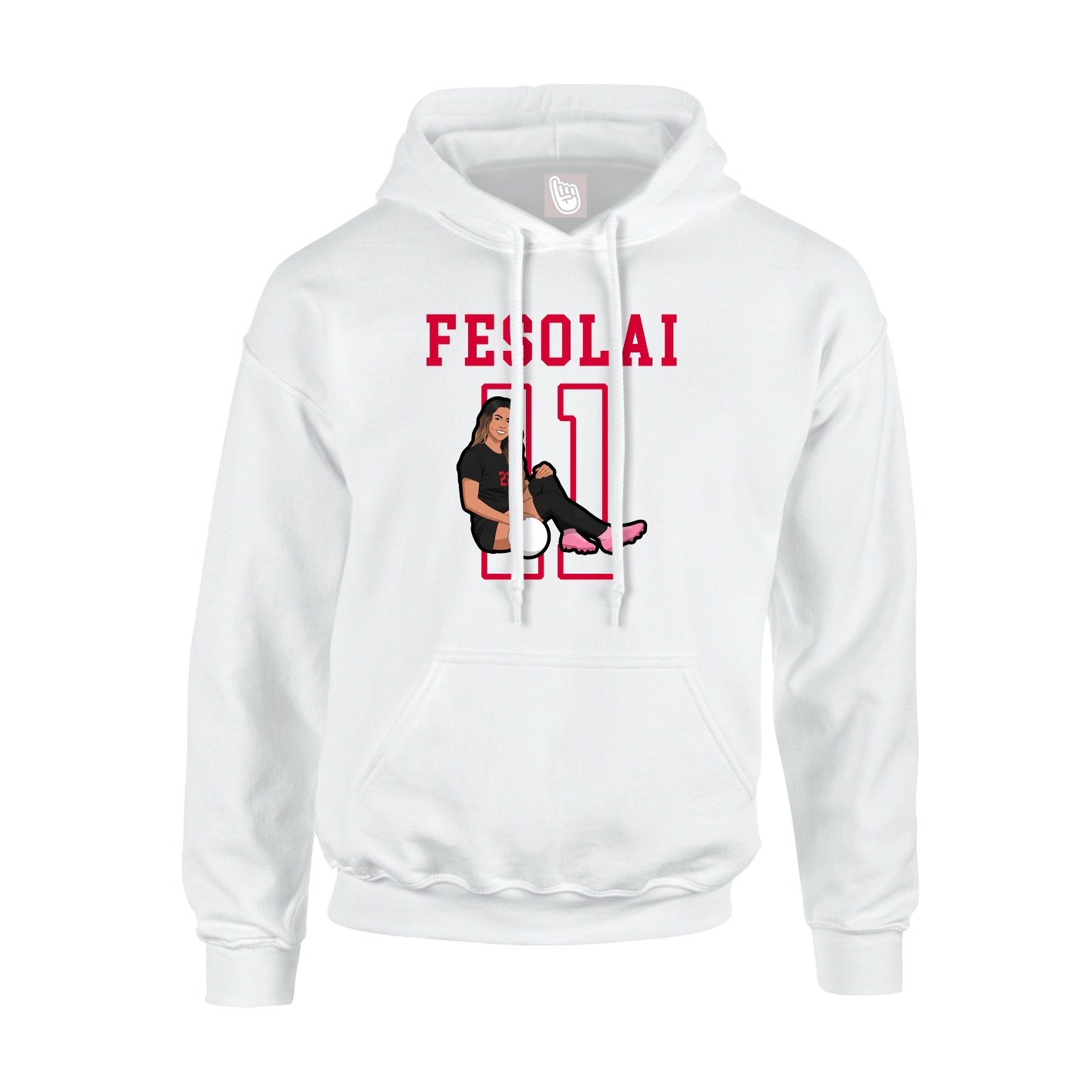 Youth Hoodie — Shirsey in White