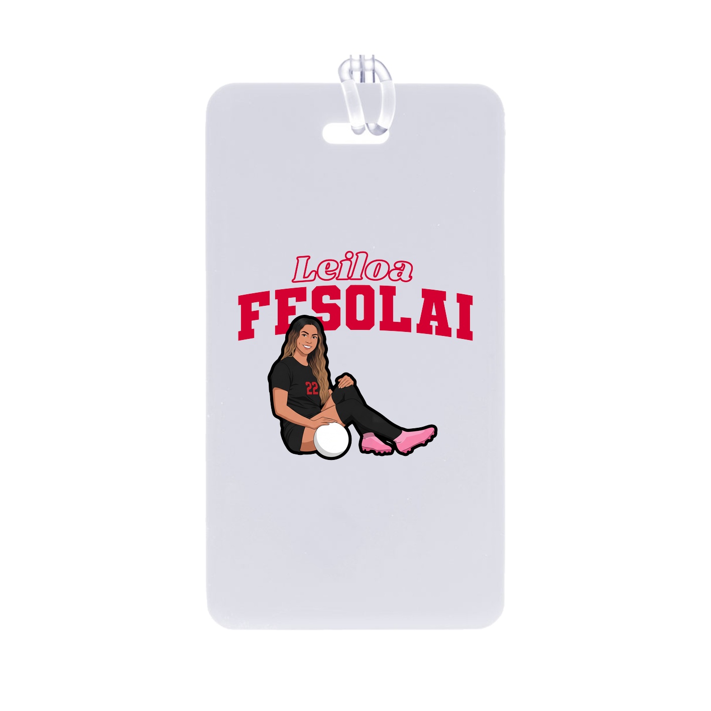 Bag Tag — Name Arch in Classic