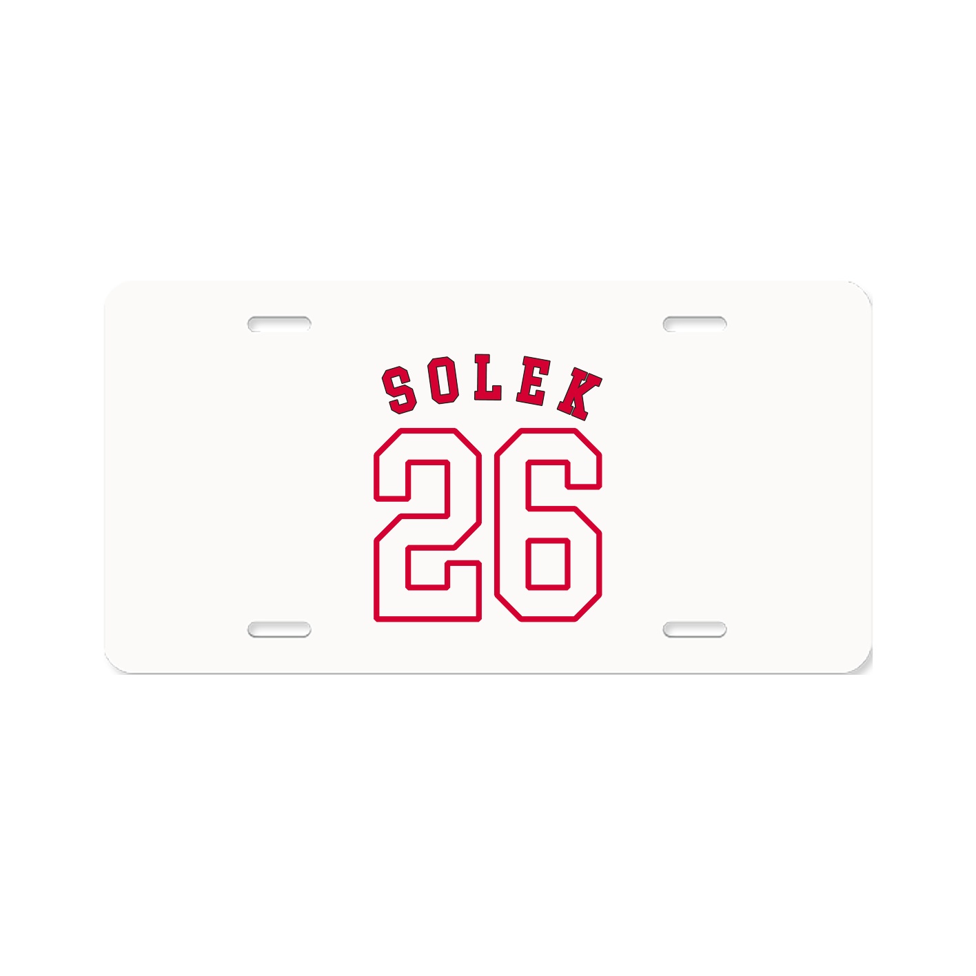 License Plate — Shirsey Arch in Classic