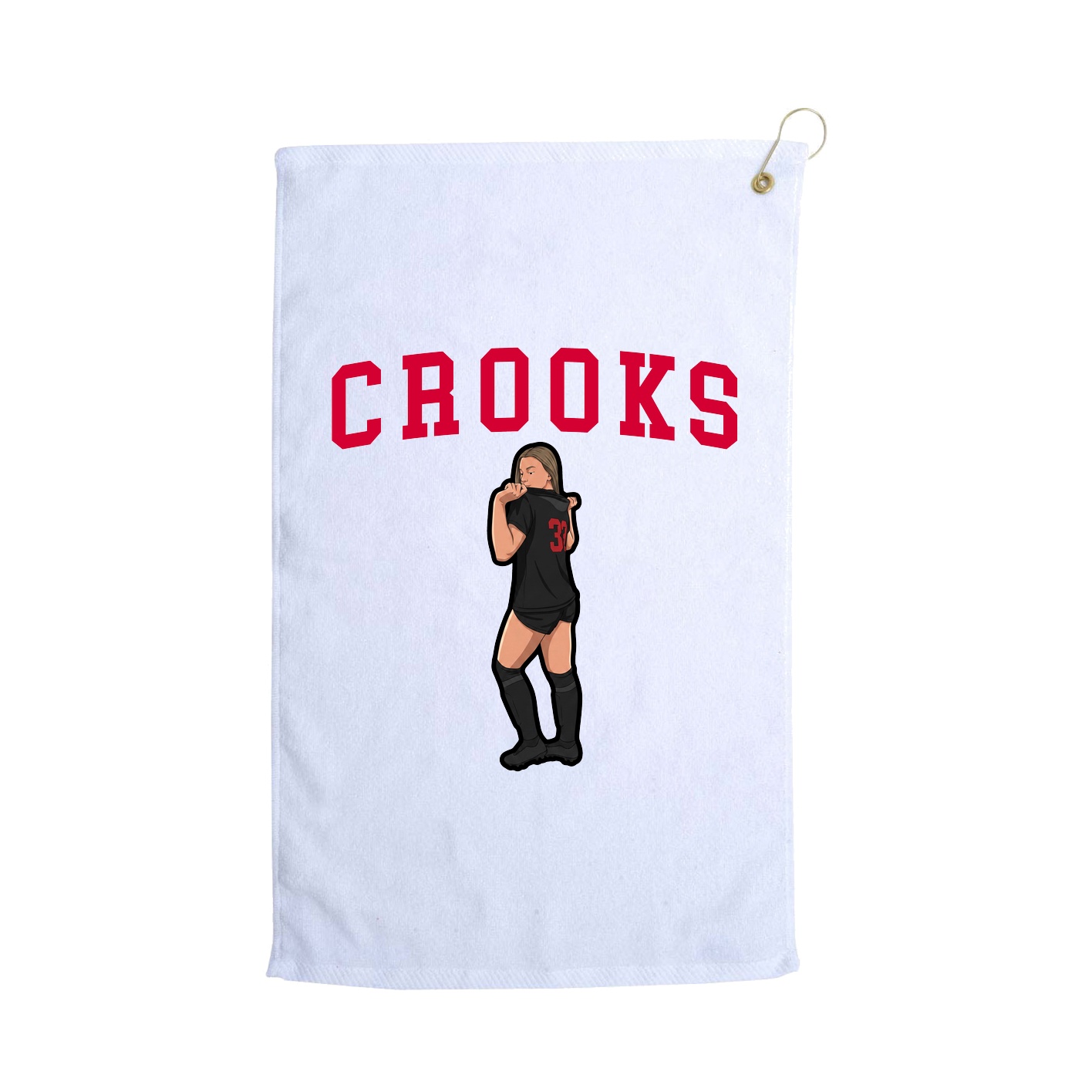 Golf Towel — Shirsey in White
