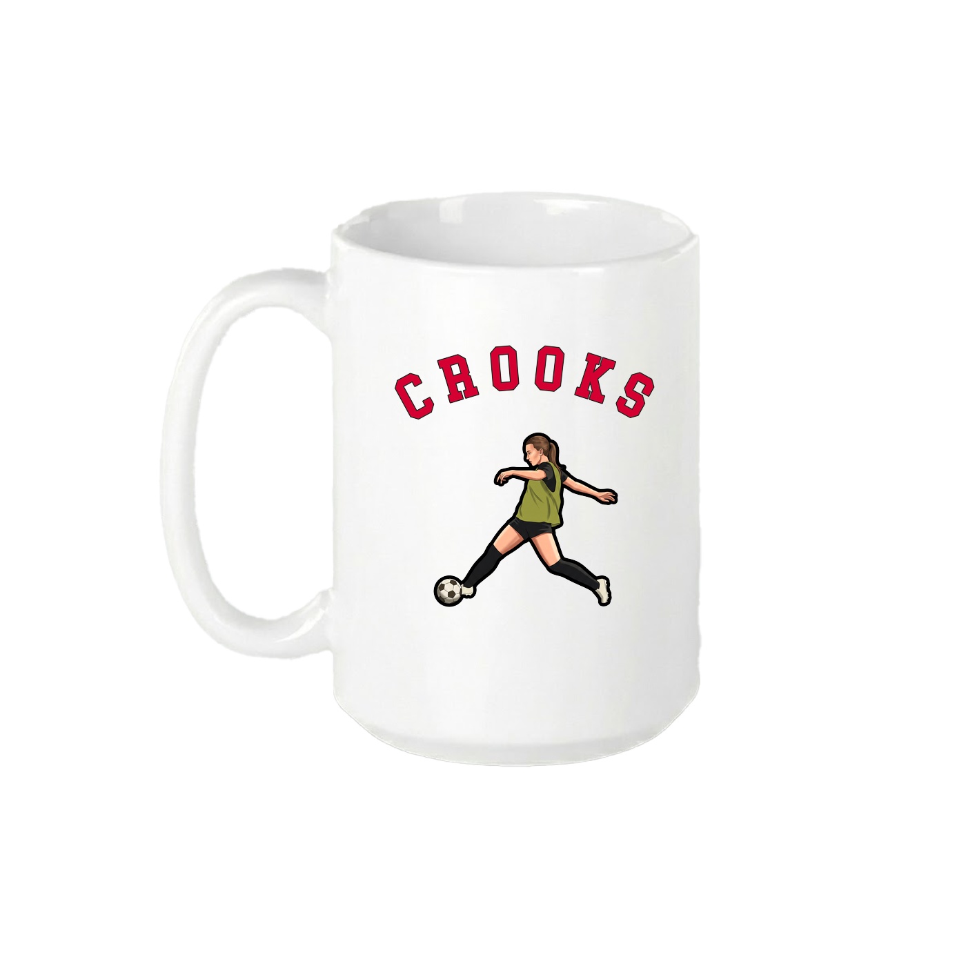 15oz Coffee Mug — Shirsey Arch in White
