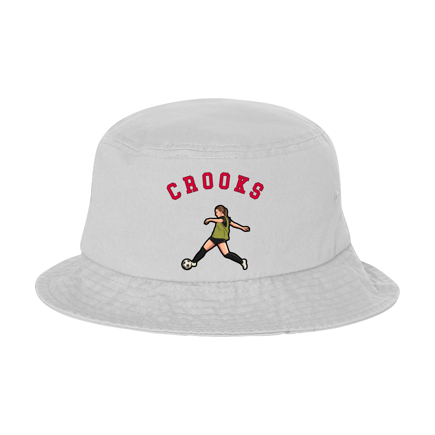 Bucket Cap — Shirsey Arch in White