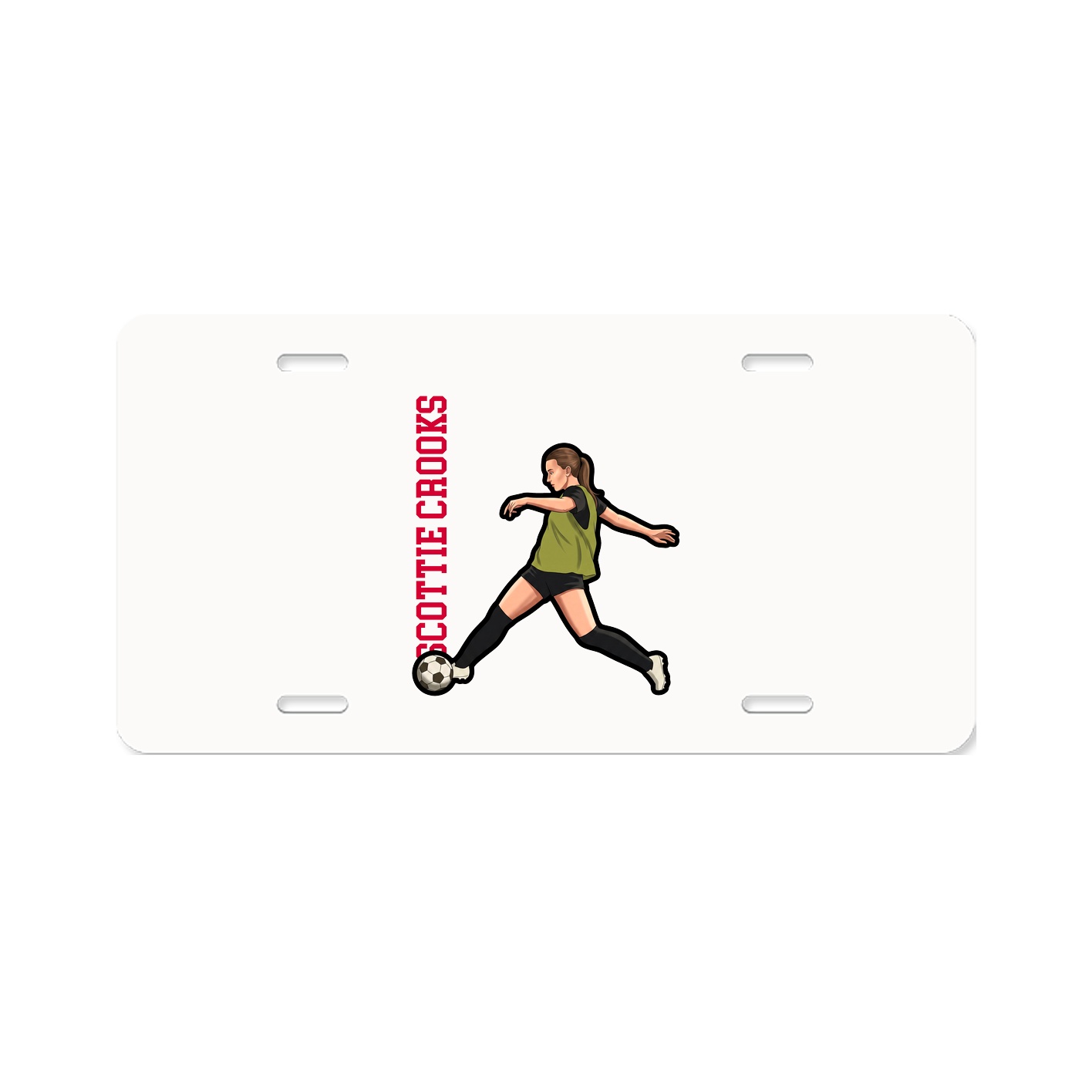 Aluminum License Plate