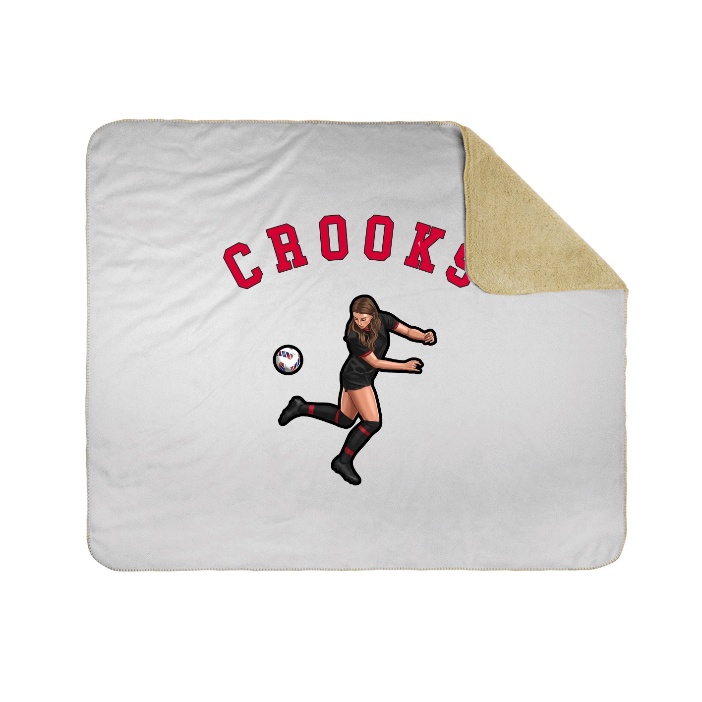 Throw Blanket — Shirsey Arch in White
