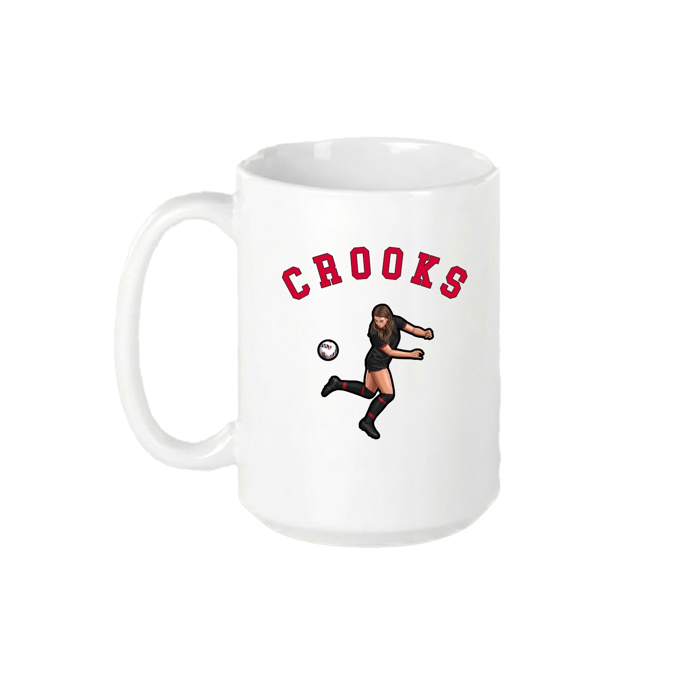 15oz Coffee Mug — Shirsey Arch in White
