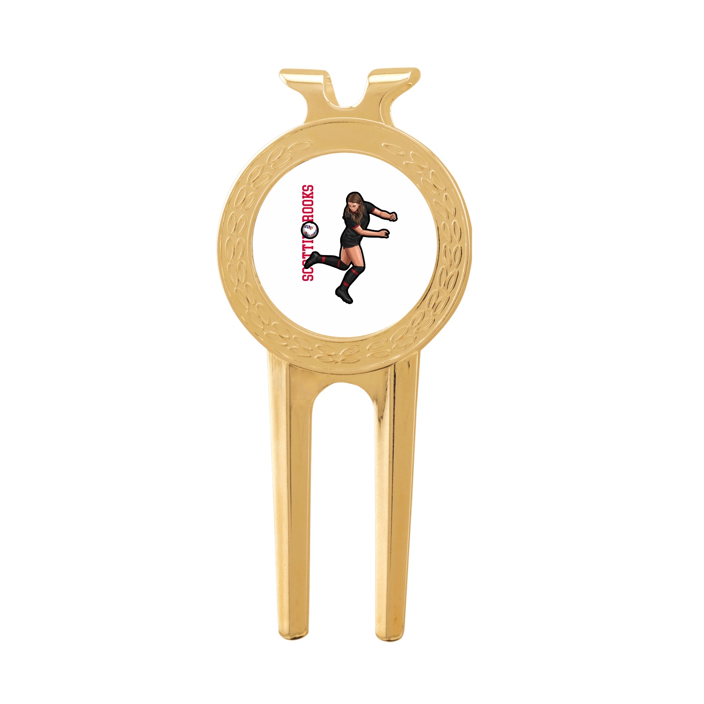 Divot Tool with Ball Marker — Name Vertical in Classic