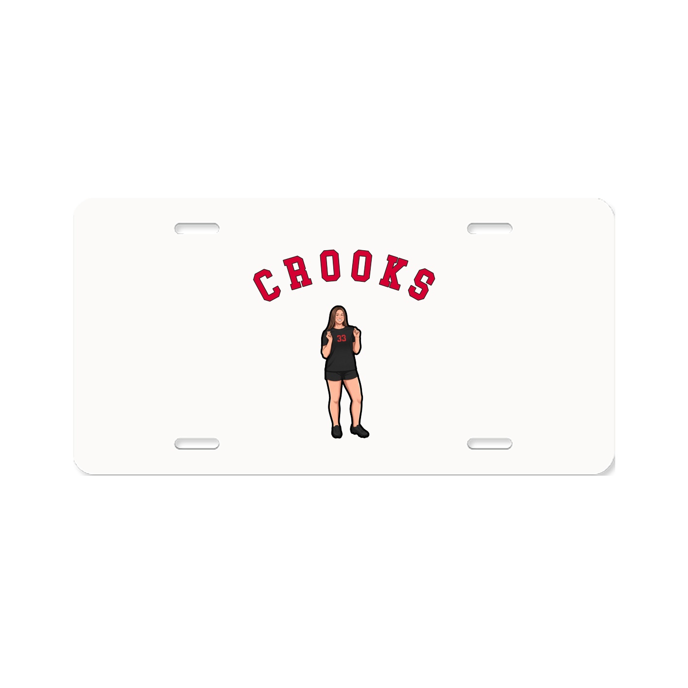 License Plate — Shirsey Arch in Classic