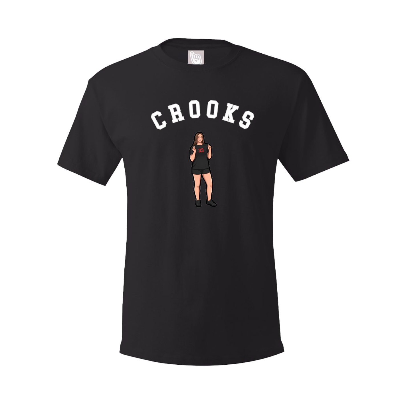 Youth Tee — Shirsey Arch in Black