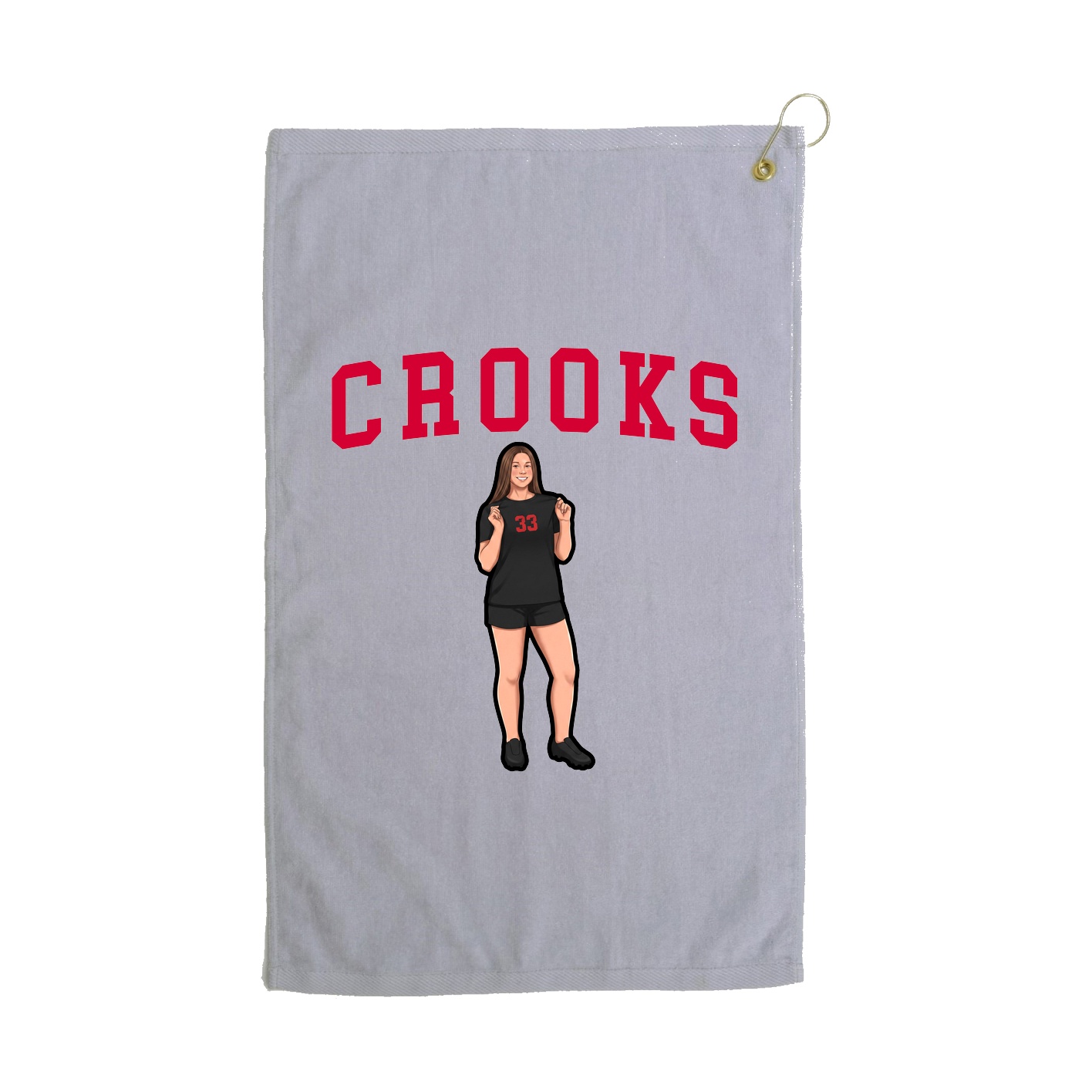Golf Towel — Shirsey in Grey