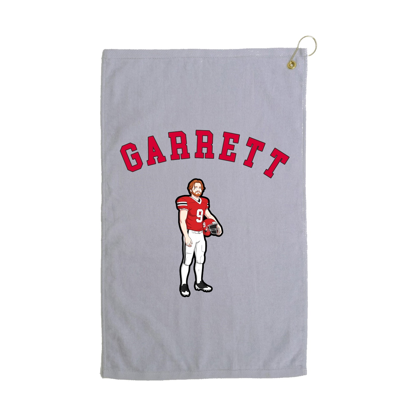 Golf Towel — Shirsey Arch in Grey