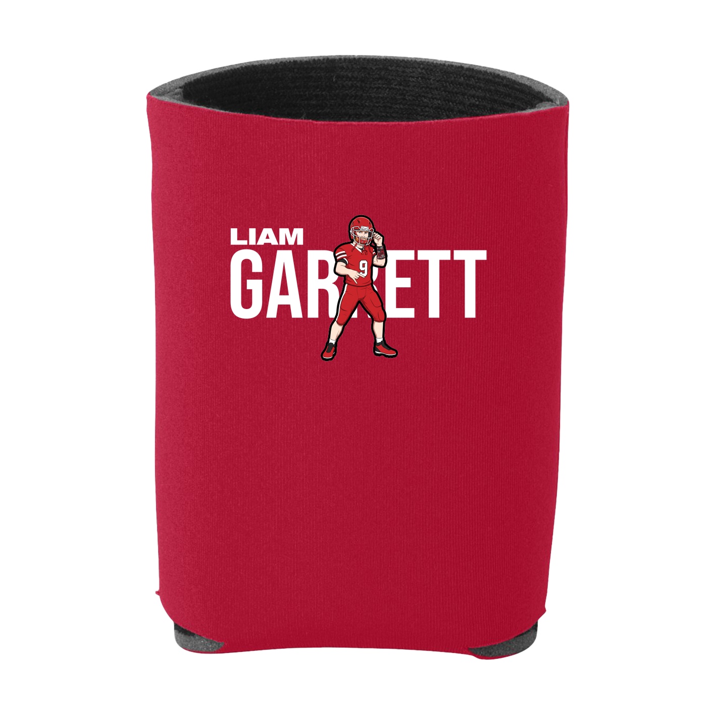 Can Holder — Player Name in Red