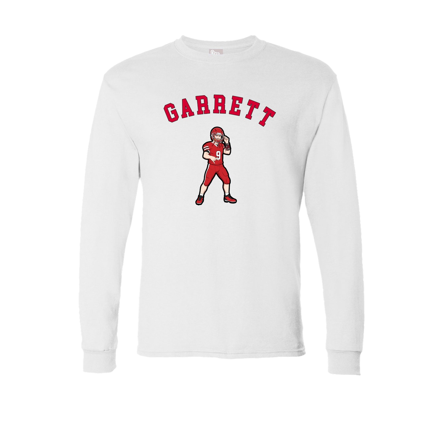 Long Sleeve Tee — Shirsey Arch in White