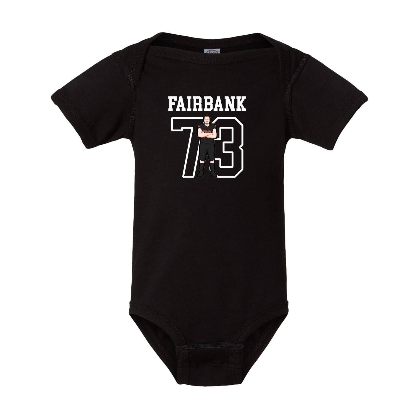 Baby Onesie — Shirsey in Black