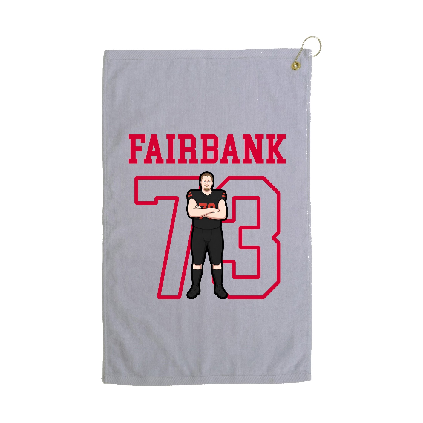 Golf Towel — Shirsey in Grey
