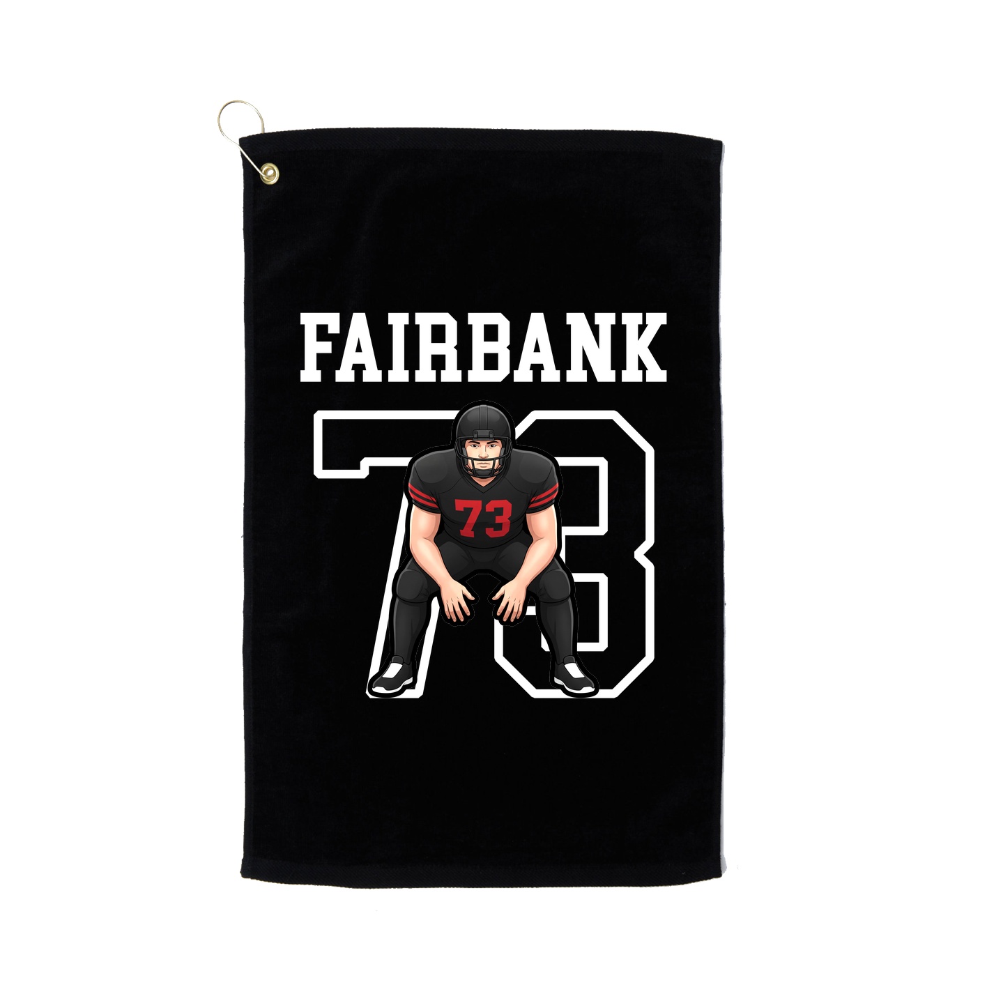 Golf Towel — Shirsey in Black