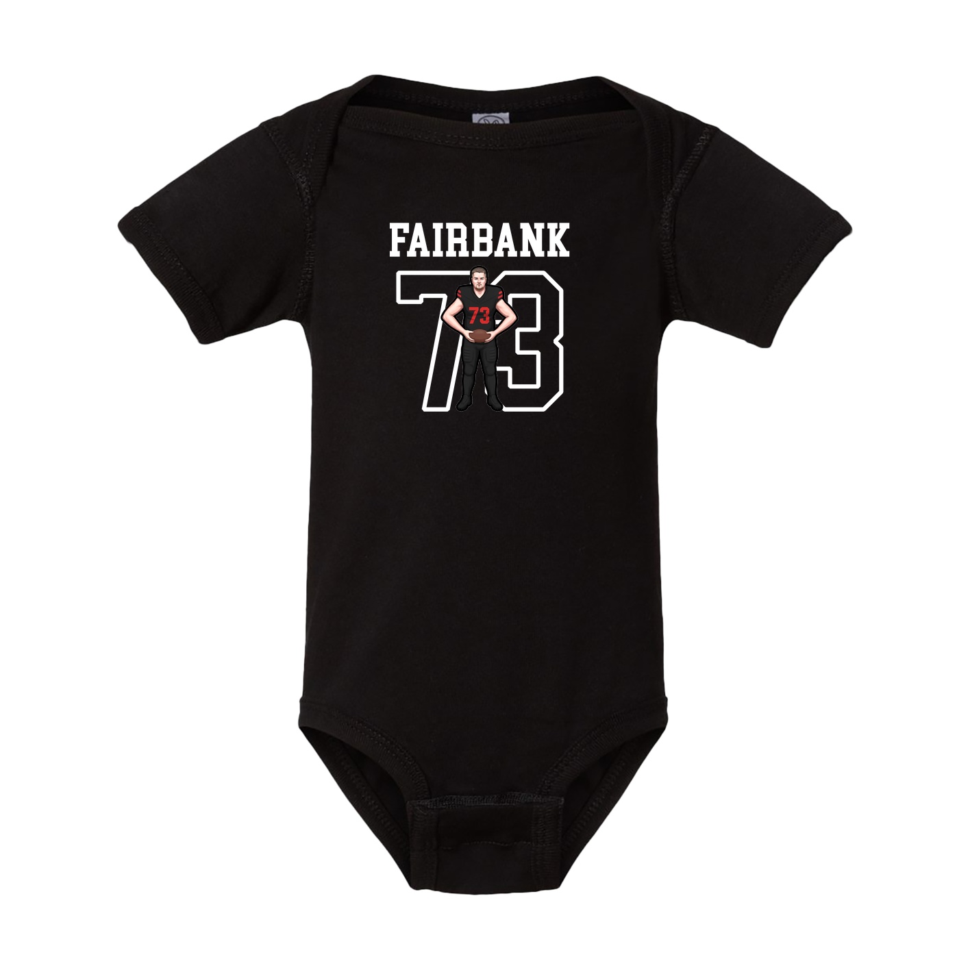 Baby Onesie — Shirsey in Black
