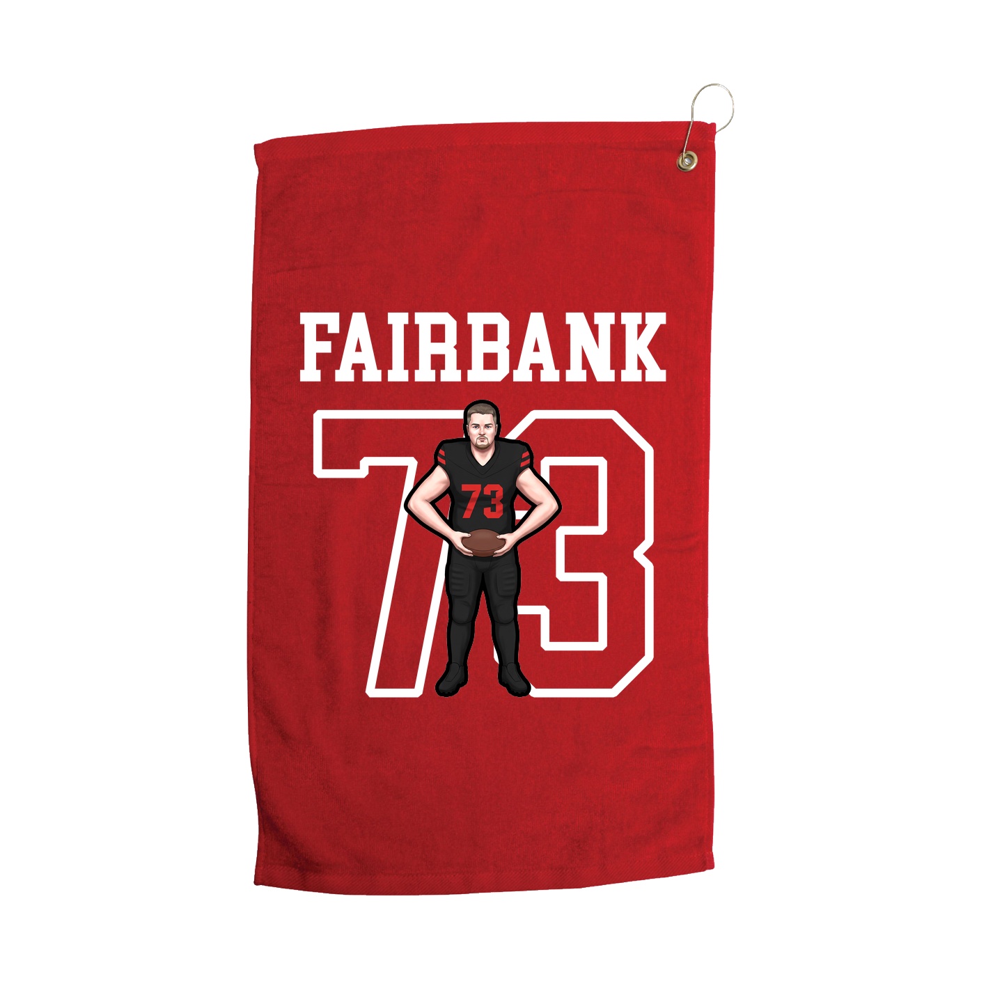 Golf Towel — Shirsey in Red
