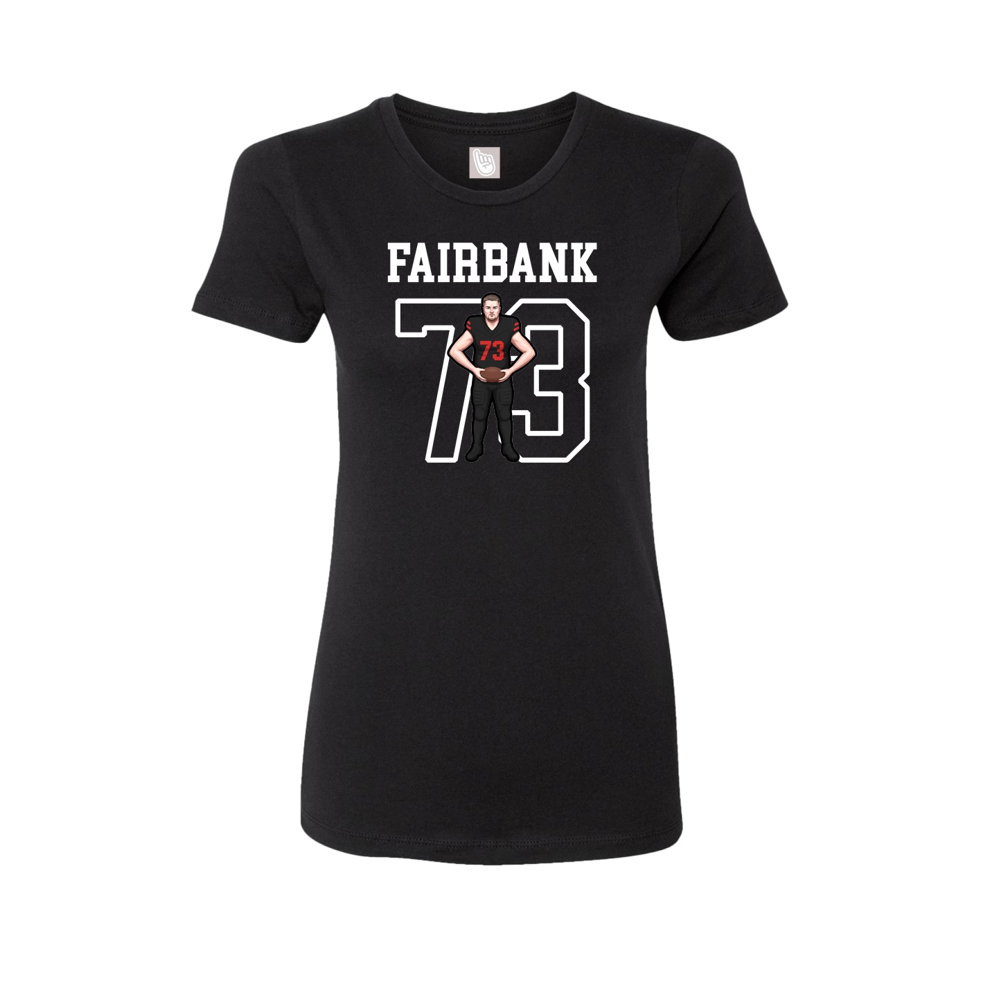 Fitted Women's Tee — Shirsey in Black