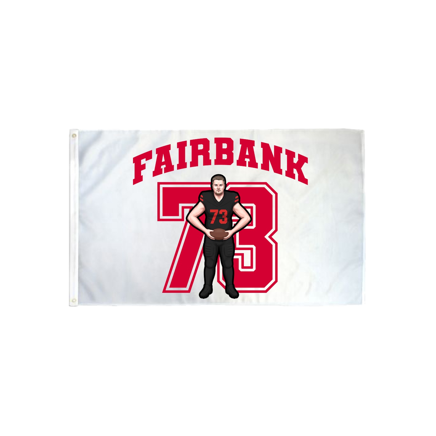 3x5 Flag — Number in Classic