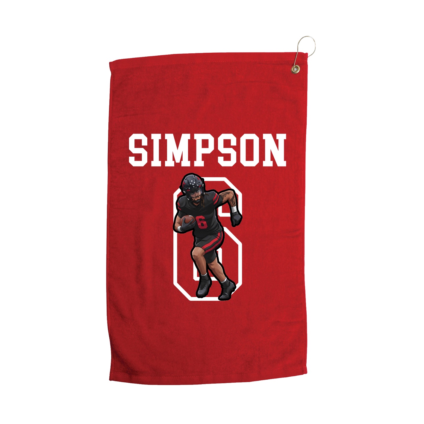 Golf Towel — Shirsey in Red