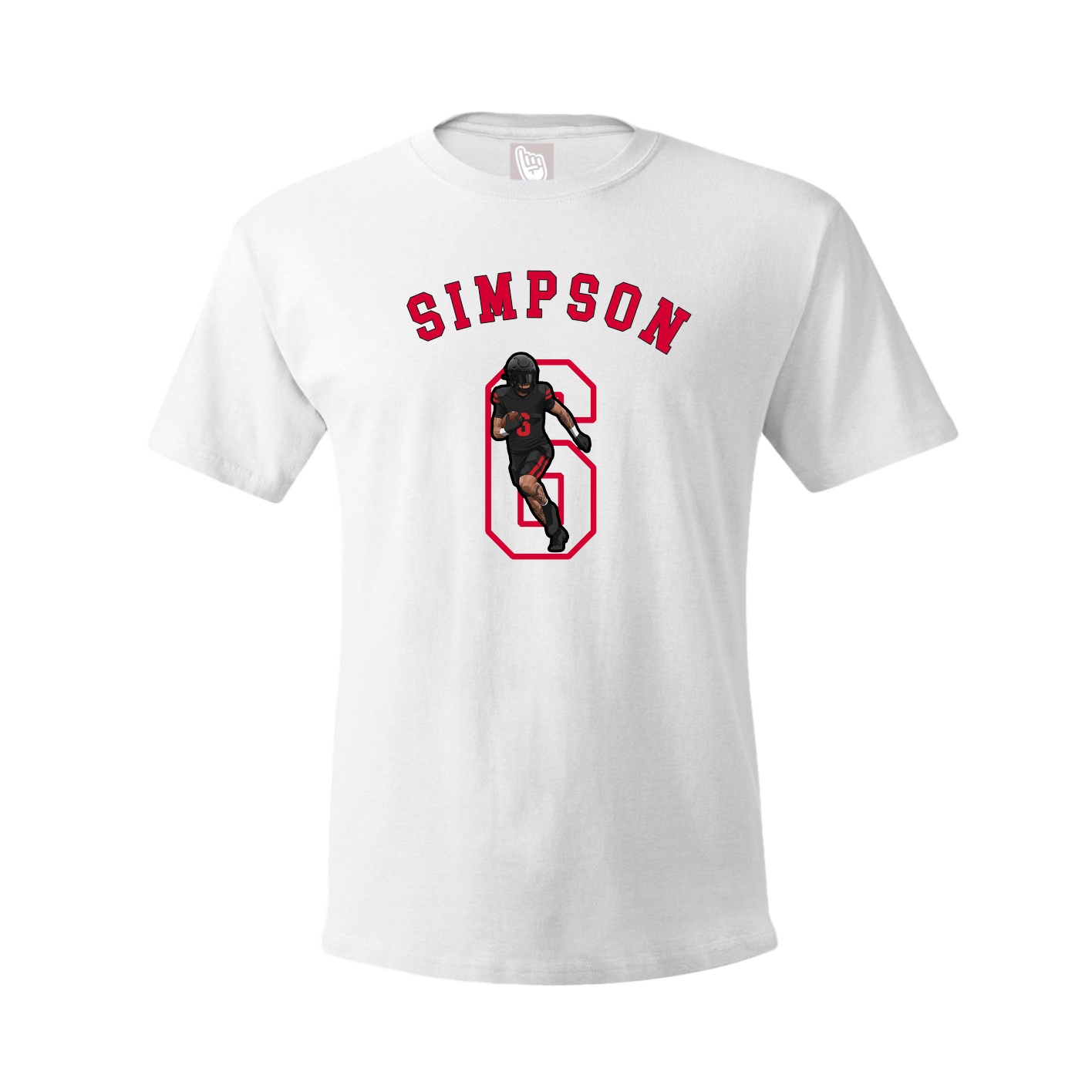 Youth Tee — Shirsey Arch in White