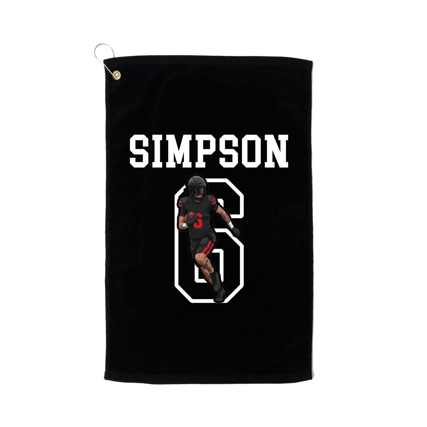 Golf Towel — Shirsey in Black