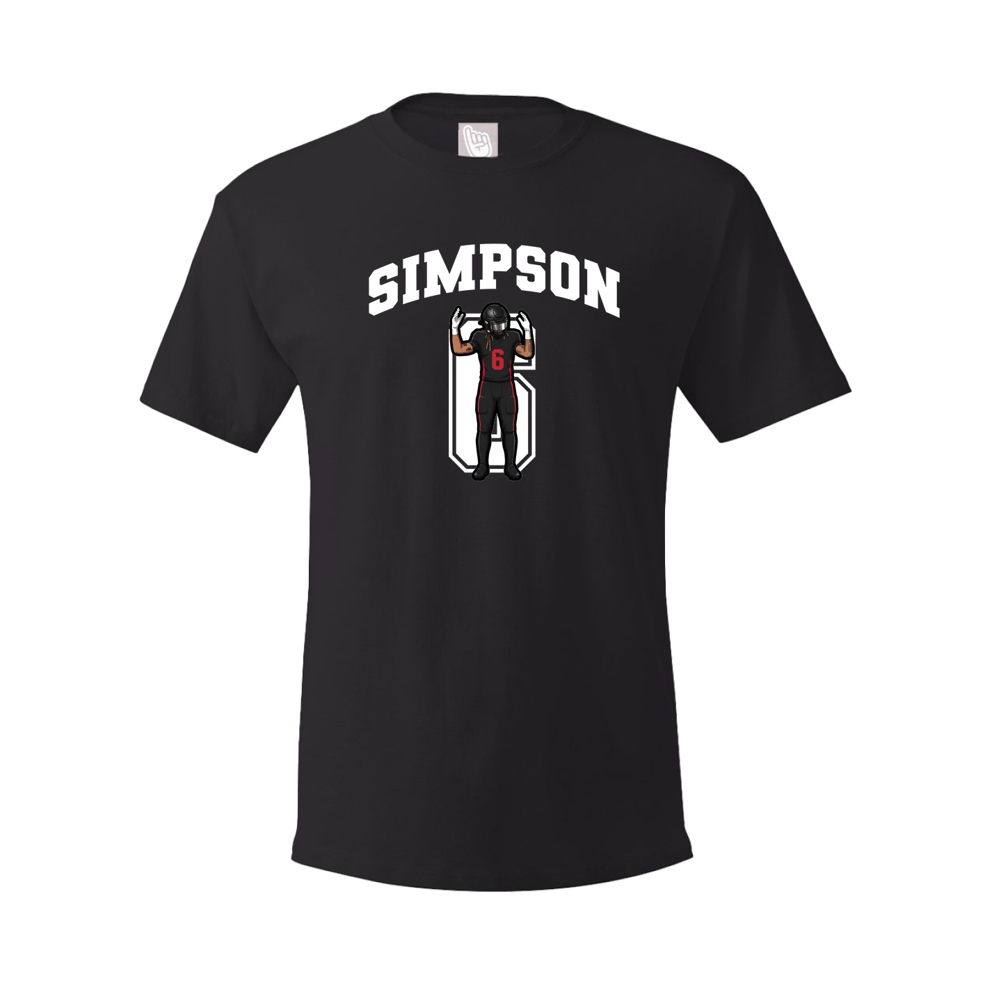 Tee — Number in Black