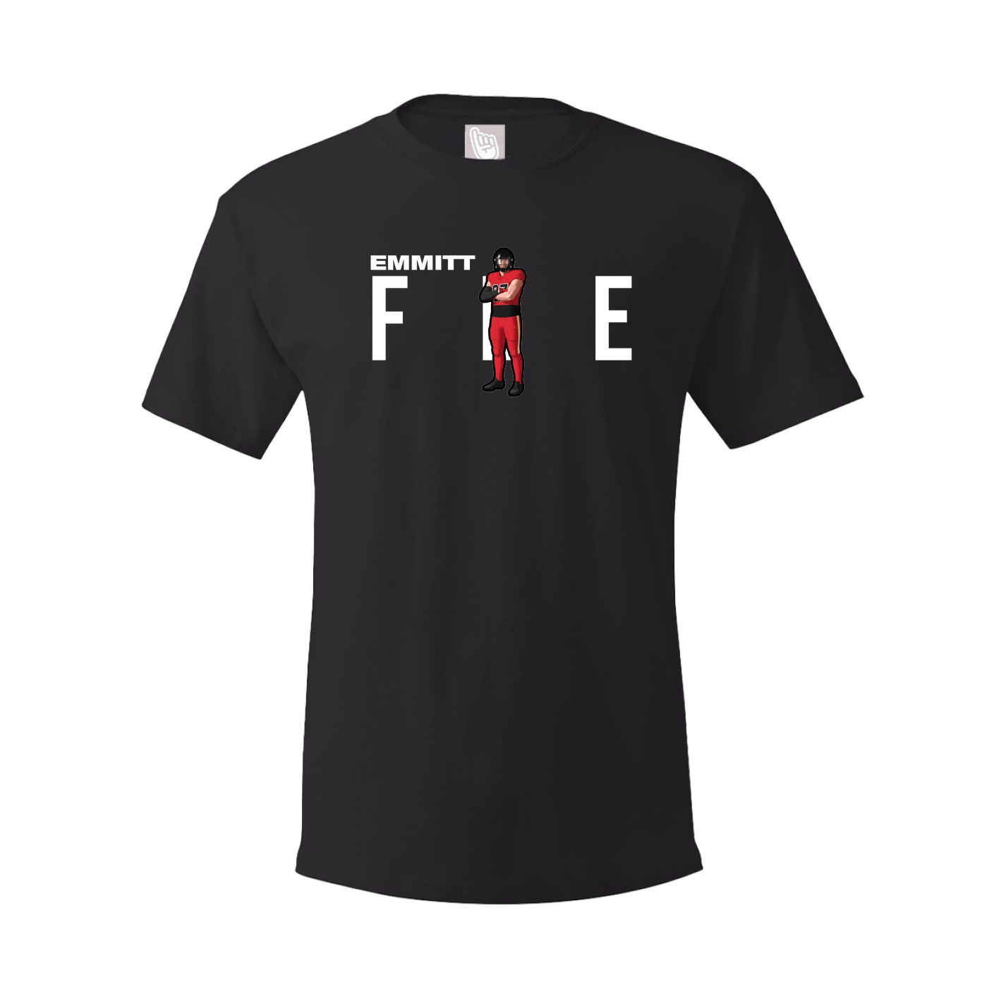 Youth Tee — Player Name in Black