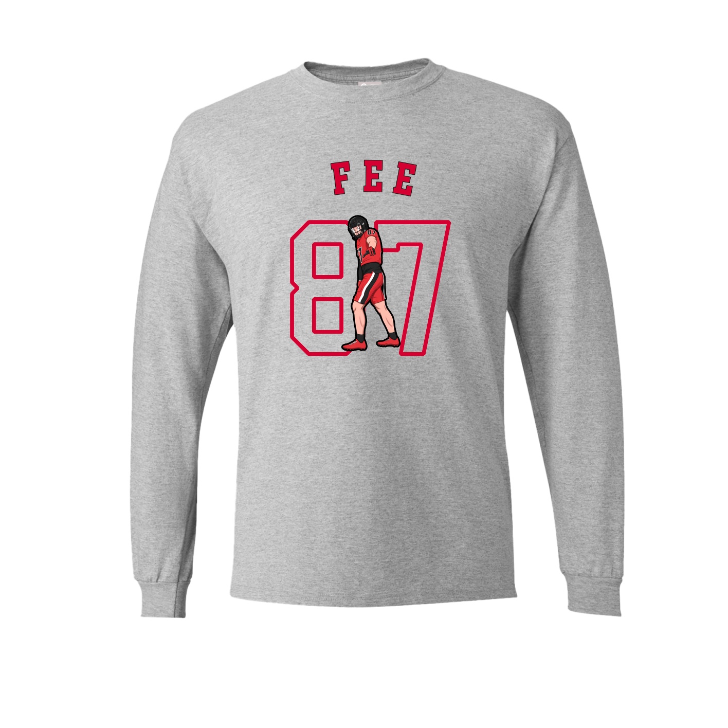 Long Sleeve Tee — Shirsey Arch in Grey