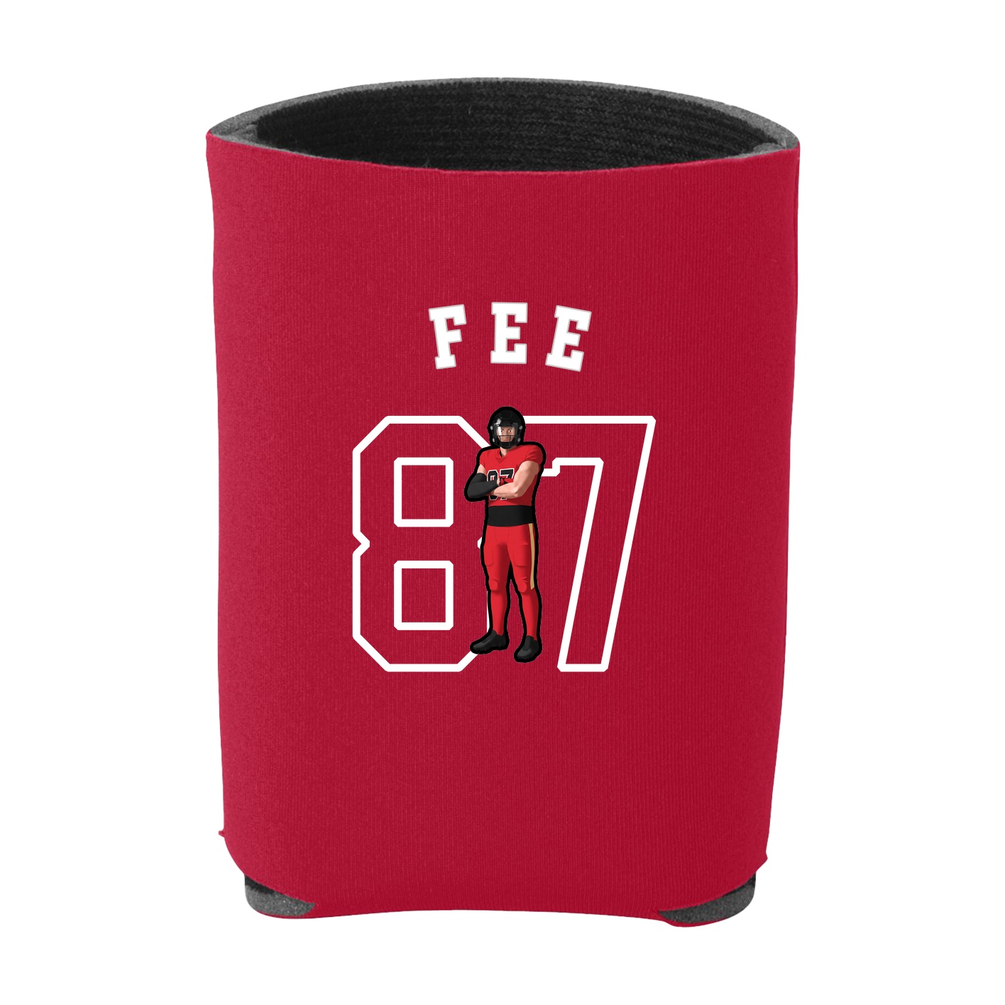 Can Holder — Shirsey Arch in Red