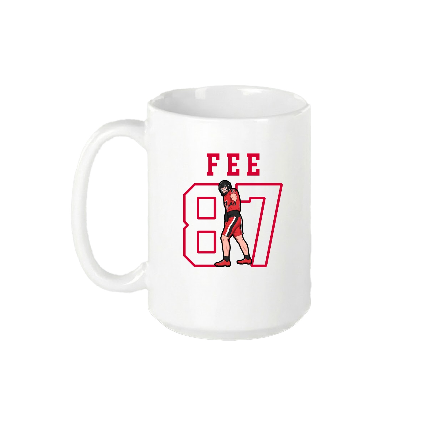 15oz Coffee Mug — Shirsey in White
