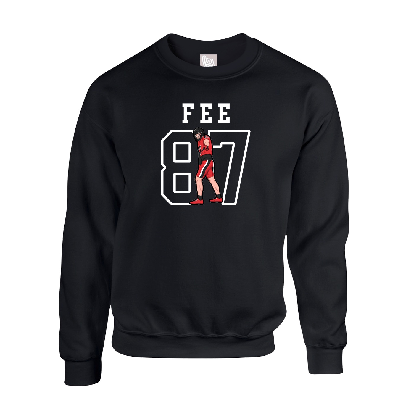 Fleece Crew — Shirsey in Black